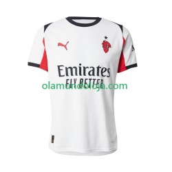 Camisola AC Milan Homem Equipamento Segundo 2025-2026 Manga Curta